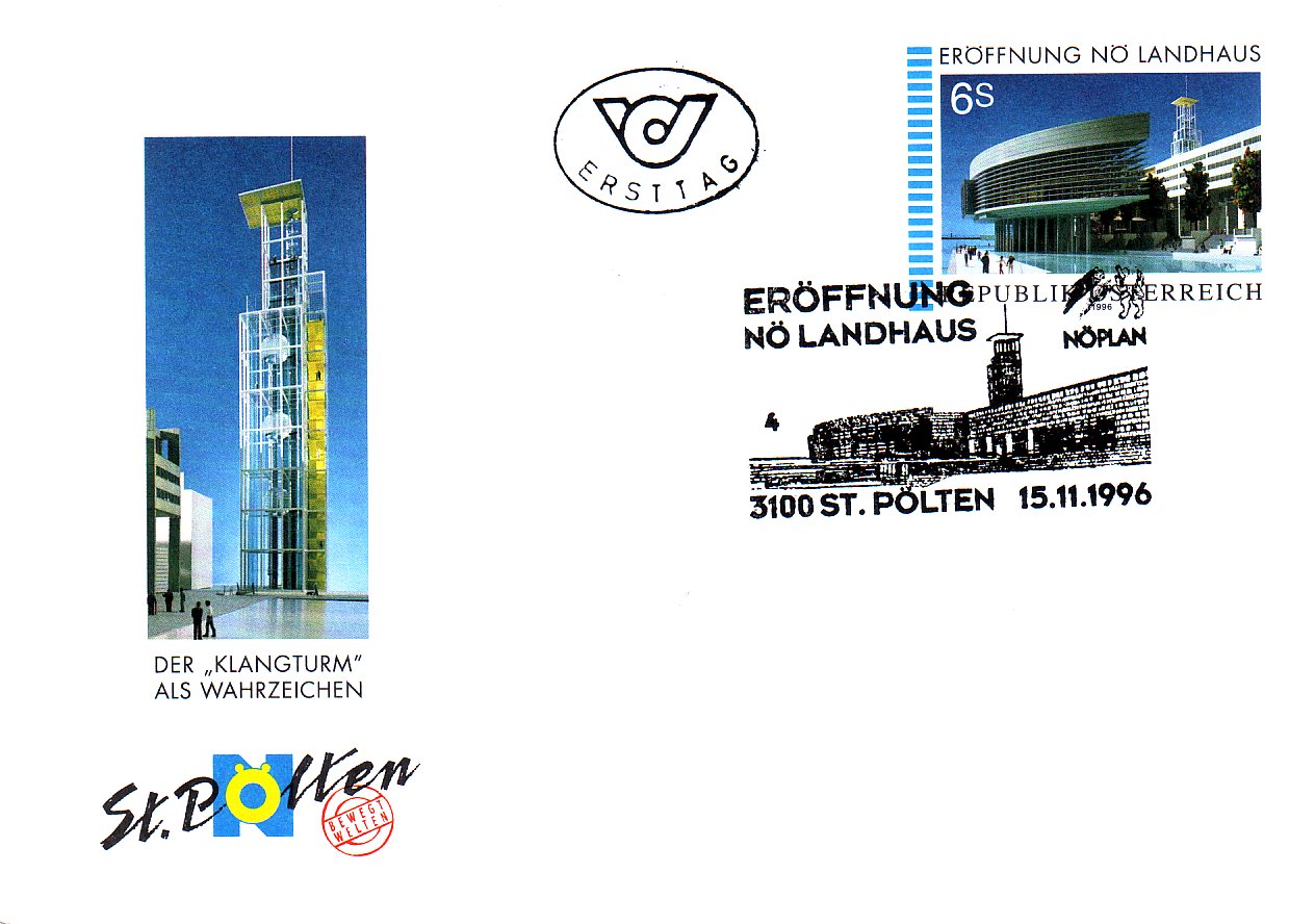 1996 1.-EUR Eroeffnung Landhaus 1