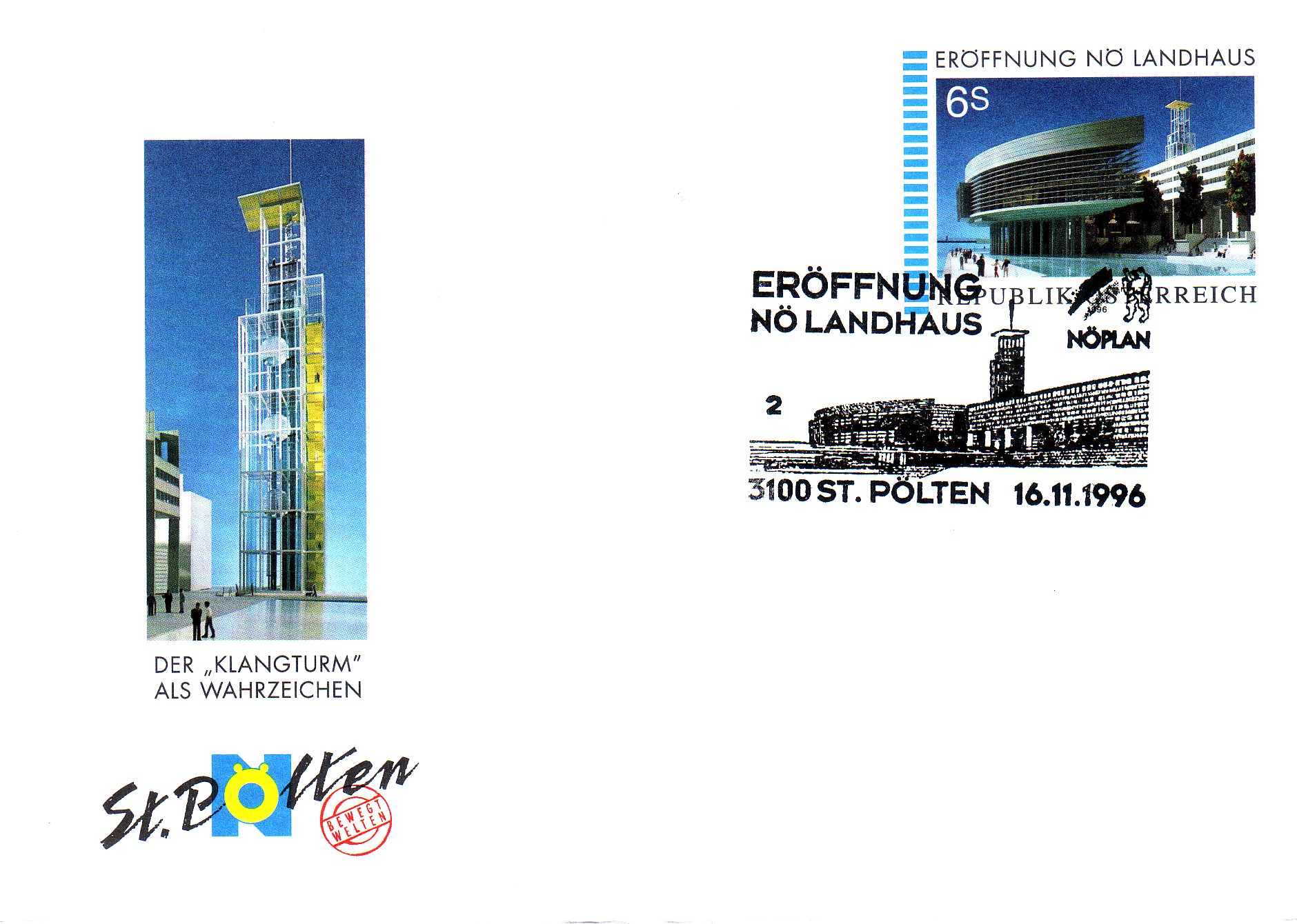 1996 1.-EUR Eroeffnung Landhaus 2