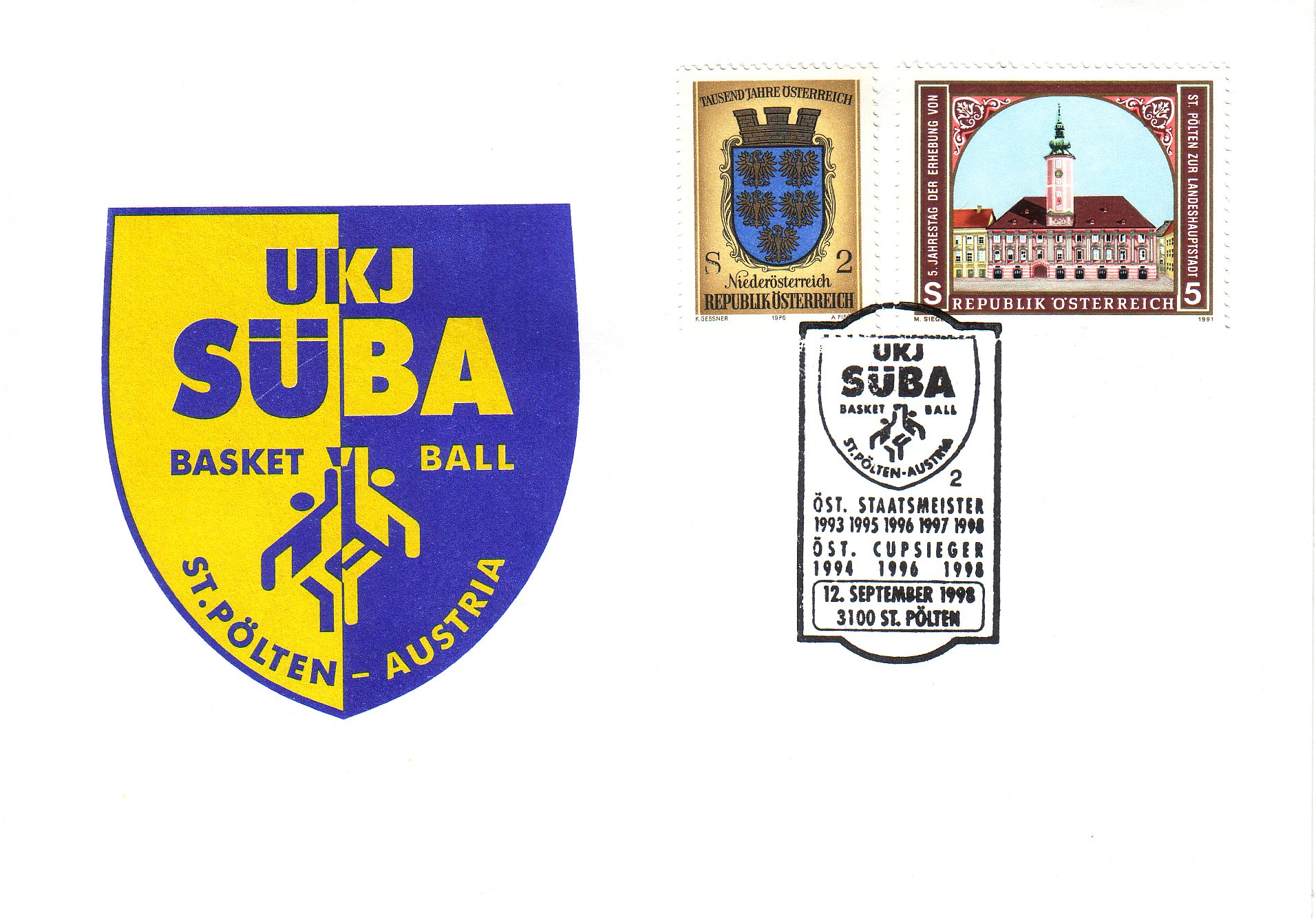 1998 1.-EUR UKJ SueBA Basketball