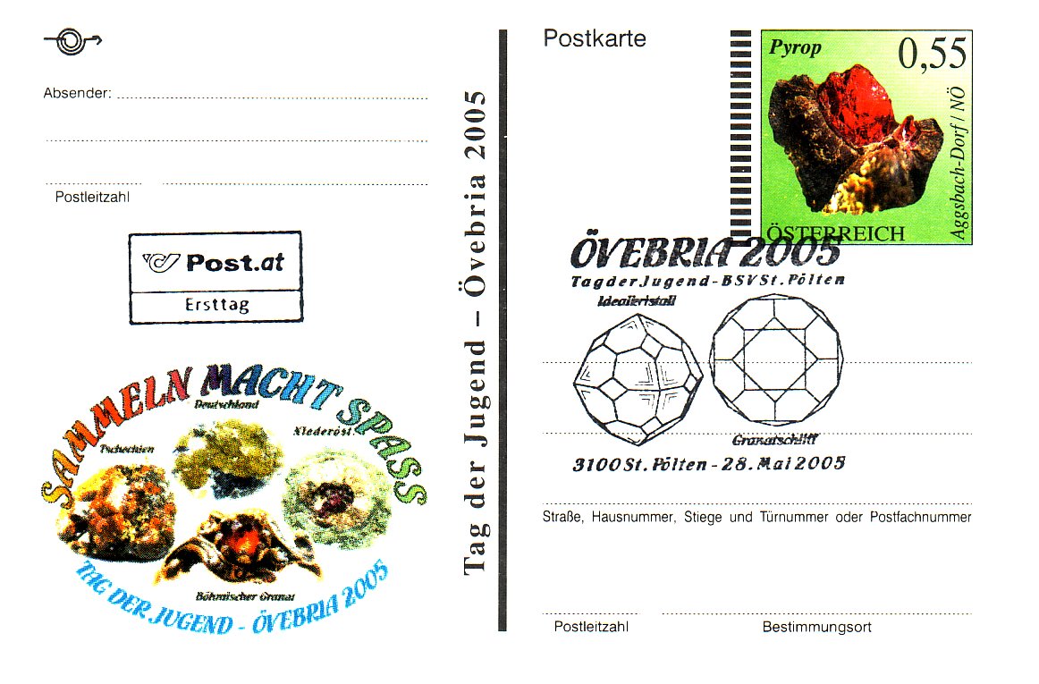 2005 GS Mineralien 1.-EUR SST T.d.J.