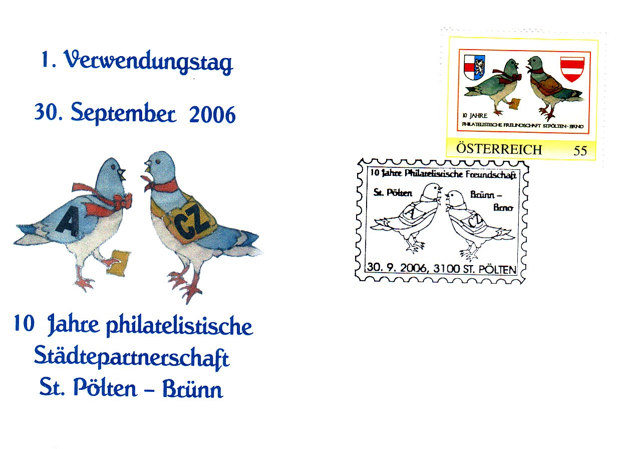 2006 3,50EUR 10 Jahre St.P.-Bruenn