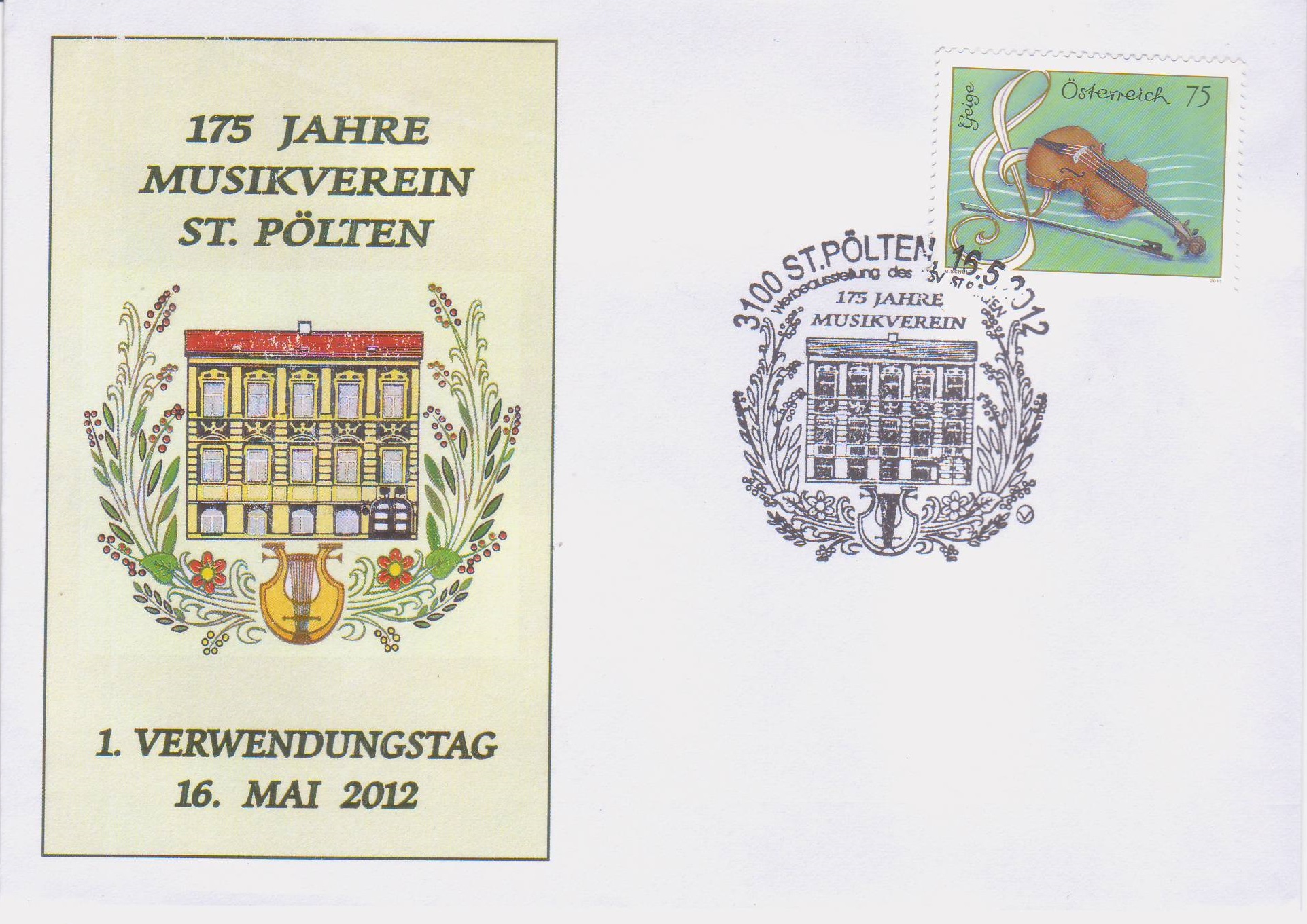 2012 2.-EUR 175 J. Musikverein 2